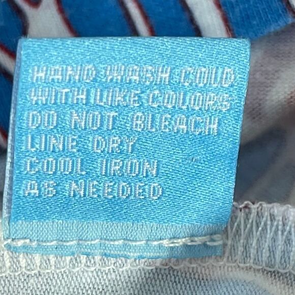 J. McLaughlin Multi-Colored Palm Print Shirt Sz S - Picture 5 of 8